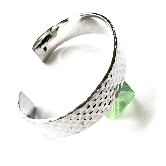 SILPADA Sterling Cuff Hammered B0851 Fits 7” with 1” Gap Excellent Cond SILPADA - Picture 3 of 5